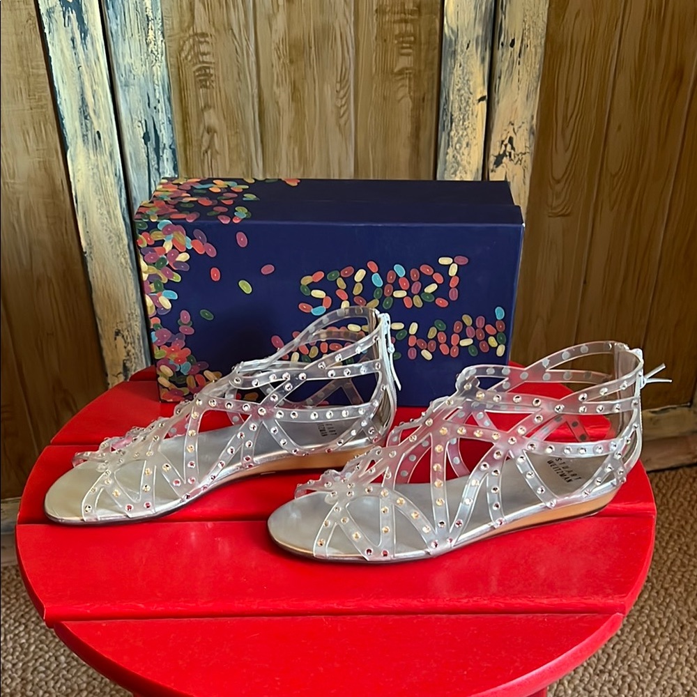 Stuart Weitzman Women's Silver Sandals